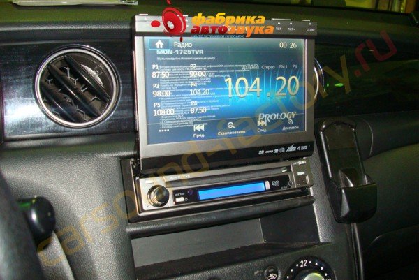 автомагнитола Prology MDN-1725TVR Prology MDN-1725TVR Mitsubishi Outlander