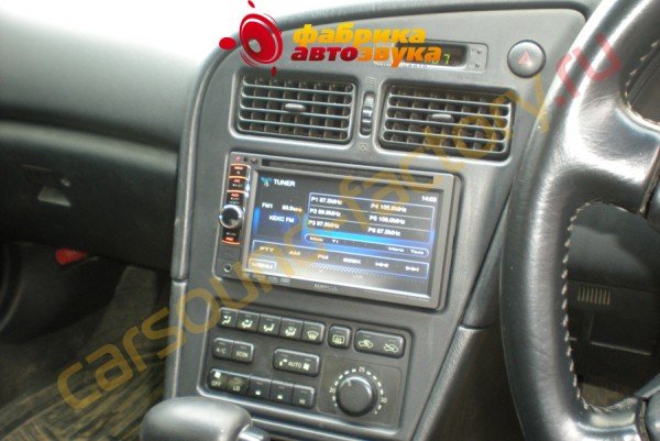 установка автомагнитолы Kenwood DDX3058 Kenwood DDX3058 Toyota Celica
