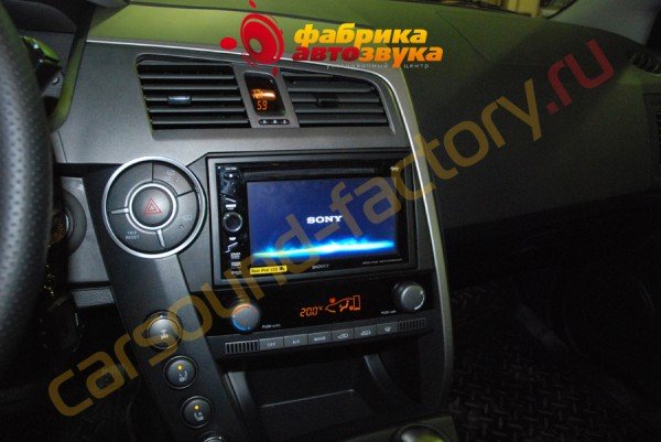 установка автомагнитолы SONY XAV-E60 SONY XAV-E60 SsangYong Kyron