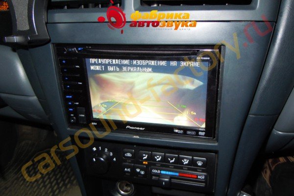 Установка автомагнитолы Pioneer AVH-P3100DVD Nissan Almera Classic