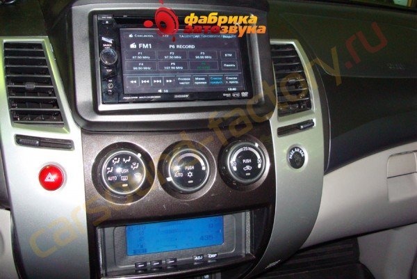 автомагнитола Sony XAV-E622 Sony XAV-E622 Mitsubishi Pajero Sport