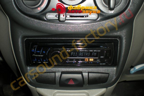 автомагнитола Pioneer DEH-4200SD Lada Kalina