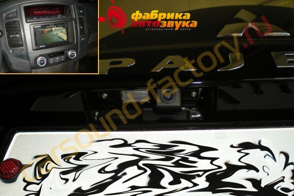 камера заднего вида AVIS Mitsubishi Pajero