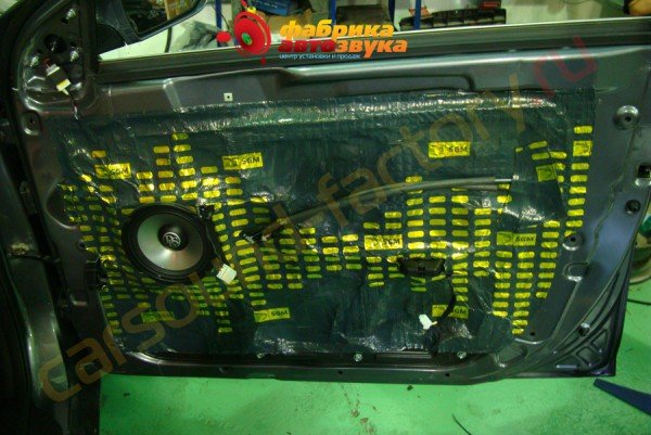Установка акустики DLS RM6.2 Hyundai Sonata 2013