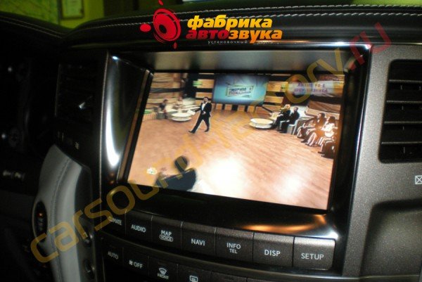 цифровой автомобильный тв тюнер AVIS AVS5000DVB Lexus LX 570