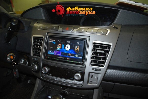установка и подключение автомагнитолы Kenwood SsangYong Stavic