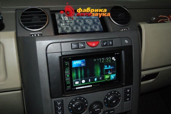 подключение автомагнитолы Pioneer AVH-X2700BT Pioneer AVH-X2700BT Land Rover Discovery 3