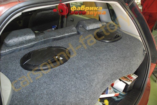 Усиление задней полки - Ford Fiesta