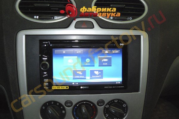 Магнитола SONY XAV-E60 SONY XAV-E60 Ford Focus 2