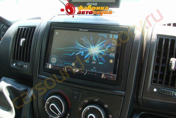 магнитола Pioneer AVH-X5600BT Peugeot Boxer