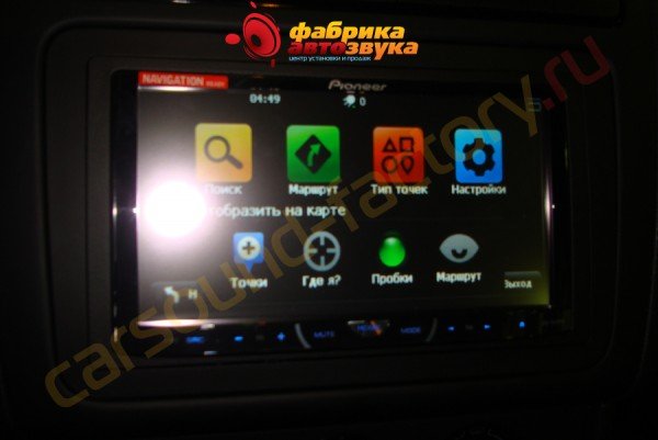 Установка GPS модуля в Pioneer AVH-P3400DVD Pioneer AVH-P3400DVD Volkswagen Polo