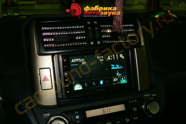 магнитола Pioneer SPH-DA120 Pioneer SPH-DA120 Toyota Land Cruiser Prado 150