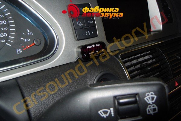 установка антирадара Escort Passport Qi45 Audi Q7
