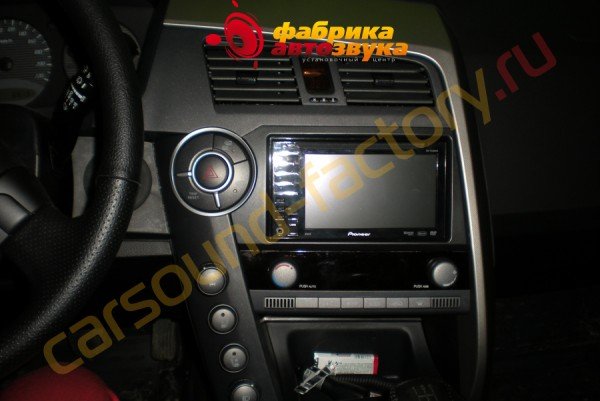установка магнитолы двухдиновой Pioneer AVH-P3100DVD Pioneer AVH-P3100DVD SsangYong Kyron