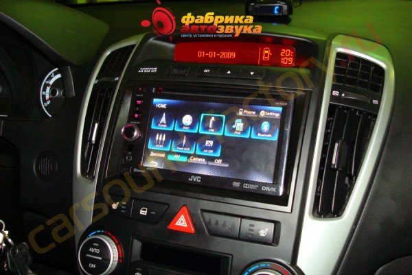 автомагнитола JVC KW-AV61BT Kia Ceed