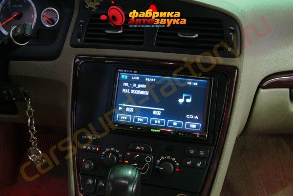 установка головного устройства Prology MDN-2740T Prology MDN-2740T Volvo S 60
