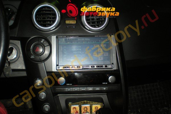 установка 2din автомагнитолы VARTA V-AVM711DN VARTA V-AVM711DN SsangYong Actyon