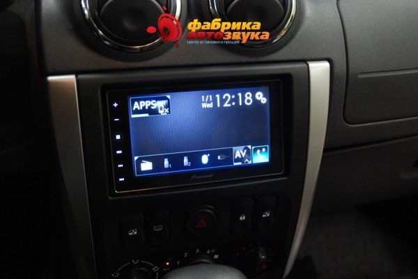 установка и подключение автомагнитолы 2din Pioneer SPH-DA120 Nissan Almera 2013+