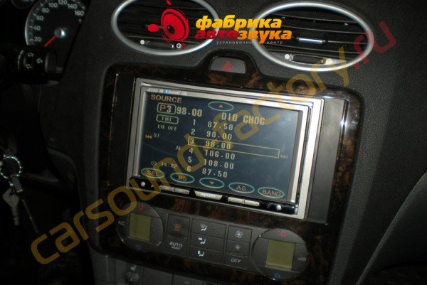 установка магнитолы 2Din Prology Prology Ford Focus 2