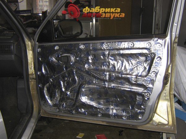 Шумо/вибро изоляция двери STP Daewoo Nexia