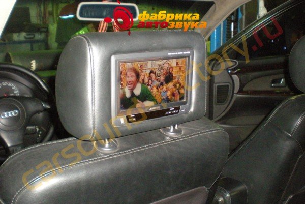 монитор в подголовник Alpine TME-M750 Alpine TME-M750 Audi A8