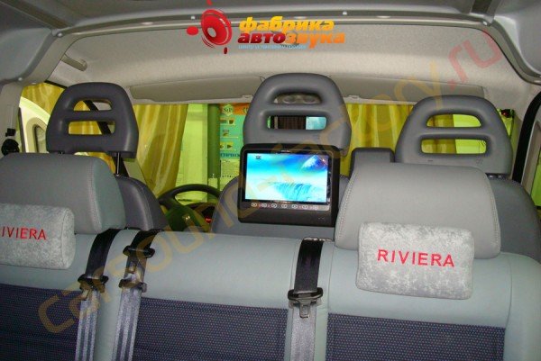 Установка подголовников AVIS Citroen Jumper