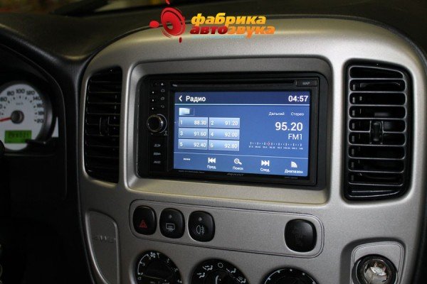 установка автомагнитолы prology Prology Ford Maverick