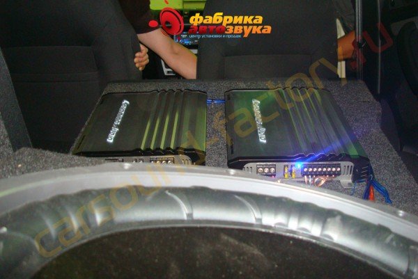 усилители мощности Lightning Audio Skoda Octavia