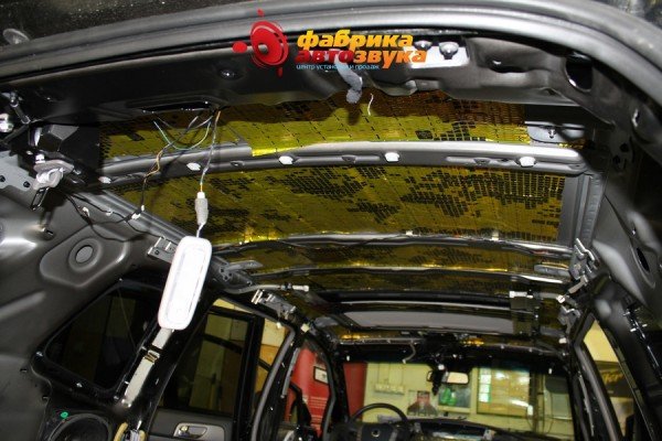 шумоизоляция потолка Comfort SsangYong Stavic