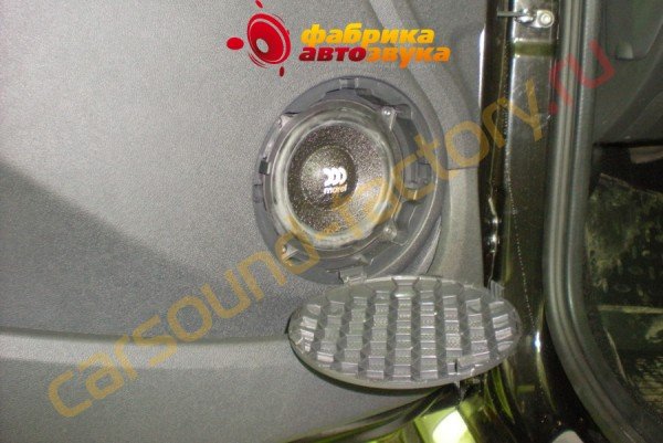установка динамиков Morel Tempo 5 Morel tempo 5 Renault Sandero