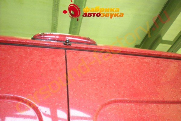 монтаж камеры заднего вида Avis 138 Avis 138 Fiat Ducato
