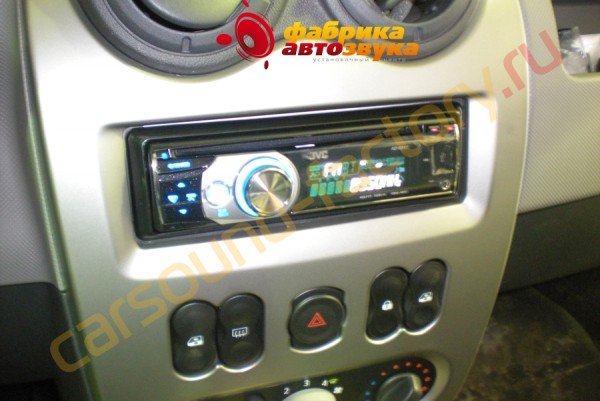 подключение магнитолы JVC KD-R517 JVC KD-R517 Renault Sandero