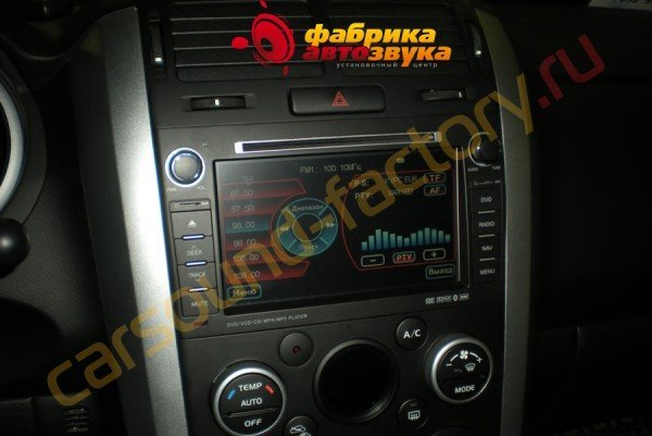 установка автомагнитолы Phantom Phantom Suzuki Grand Vitara Suzuki Grand Vitara