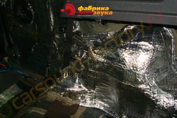 шумоизоляция колесных арок SGM Opel Astra