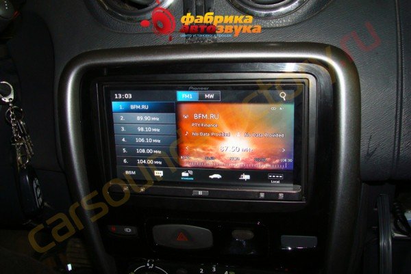 автомагнитола Pioneer SPH-DA110 Renault Duster