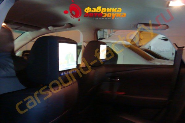подголовники с монитором AVIS AVS0943T Lexus RX 270
