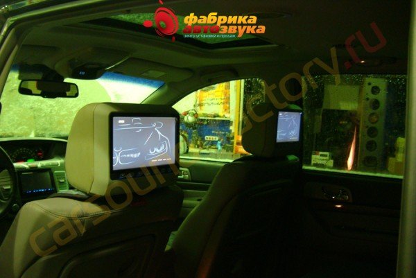 подголовники с мониторами AVIS 0943T SsangYong Stavic