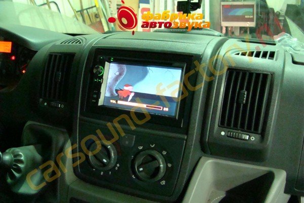 автомагнитола - Peugeot Boxer