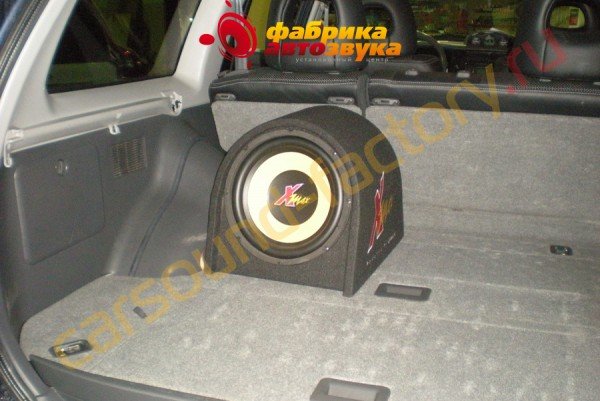 установка сабвуфера X-max X-max Mitsubishi Pajero Sport