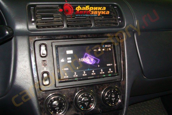 установка автомагнитолы Sony XAV-701BT Sony XAV-701BT Merсedes ML