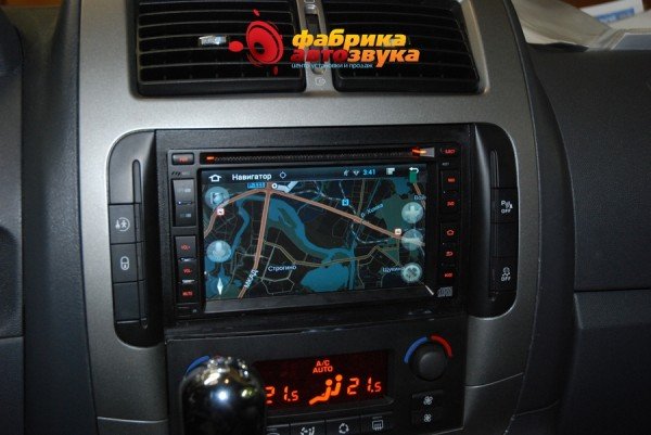 Установка и подключение автомагнитолы AVIS Citroen Jumpy
