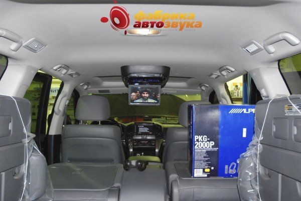 Потолочный монитор Alpine PKG-2000P Toyota Land Cruiser 200