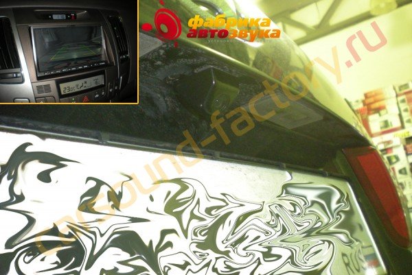 Подключение камеры заднего вида AVIS Hyundai Sonata NF