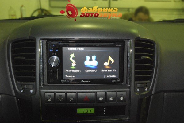 Установка магнитолы Pioneer Pioneer AVIC-F900BT Kia Sorento