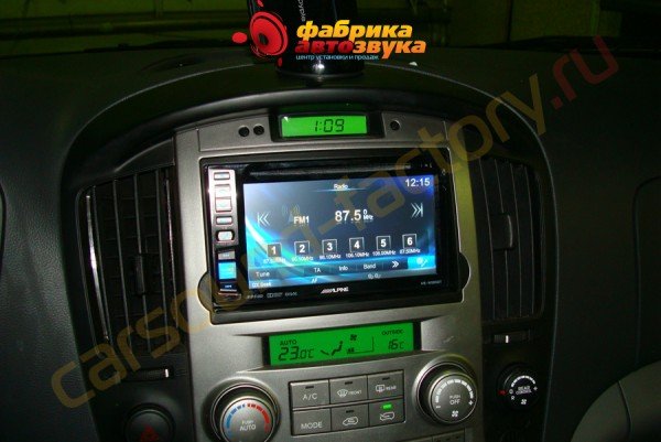 Автомагнитола Alpine IVE-W585BT Alpine IVE-W585BT Hyundai Starex
