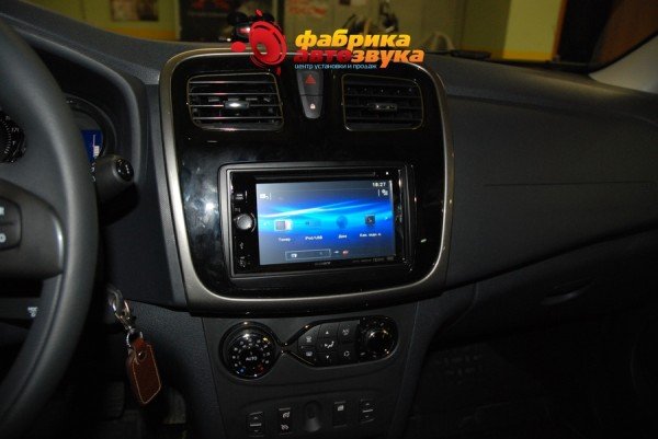 автомагнитола Sony Renault Sandero 2015+