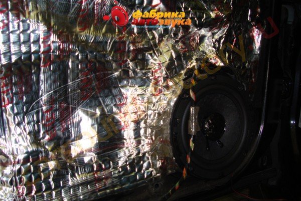 установка акустики DLS DLS Peugeot 407