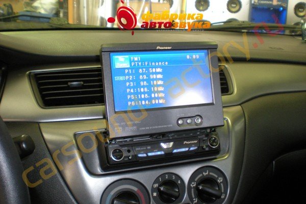 автомагнитола Pioneer AVH-P5700DVD Pioneer AVH-P5700DVD Mitsubishi Lancer
