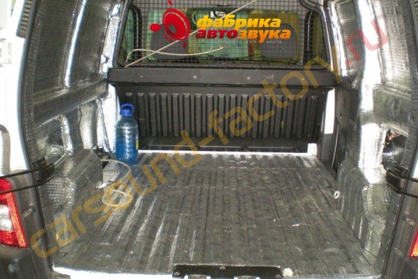 Полная шумоизоляция багажного отделения SGM Citroen Berlingo