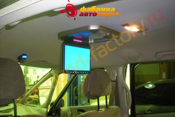 установка потолочника Alpine PKG-2000P Alpine PKG-2000P Renault Espace